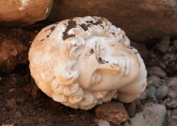 Düzce’deki antik kentte Büyük İskender’e ait heykel başı bulundu