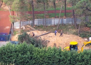 Kuzey Ormanları’nın Ümraniye Hekimbaşı Devlet Ormanı mevkiinde “millet bahçesi” tahribi devam ediyor