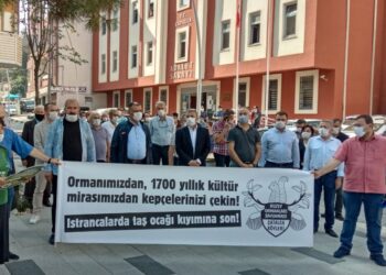 Kuzey Ormanları’nın Çatalca mevkilerimize maden ocağı yağıyor