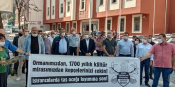 Kuzey Ormanları’nın Çatalca mevkilerimize maden ocağı yağıyor