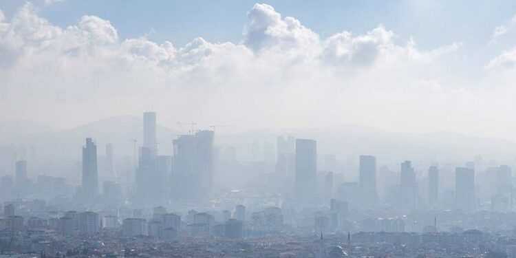 İstanbul’daki hava kirliliği 2023’te yaklaşık yüzde 3 arttı