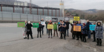 Uskumruköy halkının ‘beton santrali’ tepkisi sürüyor: Orman yaşatır, beton öldürür