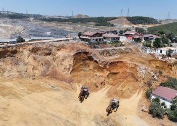Kuzey Ormanlarını ağır tahrip eden taş ocakları Cebeci Köyüne dayandı