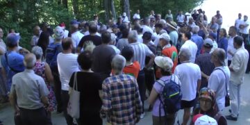 Düzce Akçakoca’da altın madenine karşı protesto