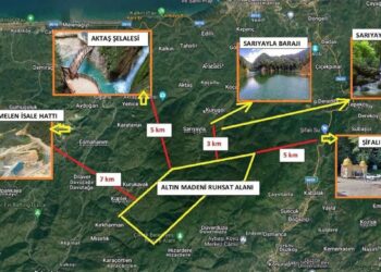 Melen Havzasına altın madeni arama izni hepimizin suyunu tehdit ediyor!