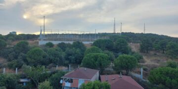 Ümraniye’de Millet Bahçesi adı altında ağaç katliamı