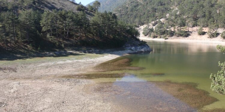 Bolu Sünnet Gölü hızla kuruyor