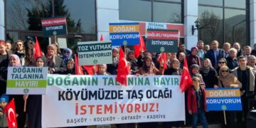 Bursa köylüleri Kuzey Ormanları’nı maden yağmasına karşı savunmak için ayağa kalktı