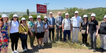 İstanbul’un can suyu olan Sazlıdere su havzasında yürüyüş ve basın açıklaması yapıldı