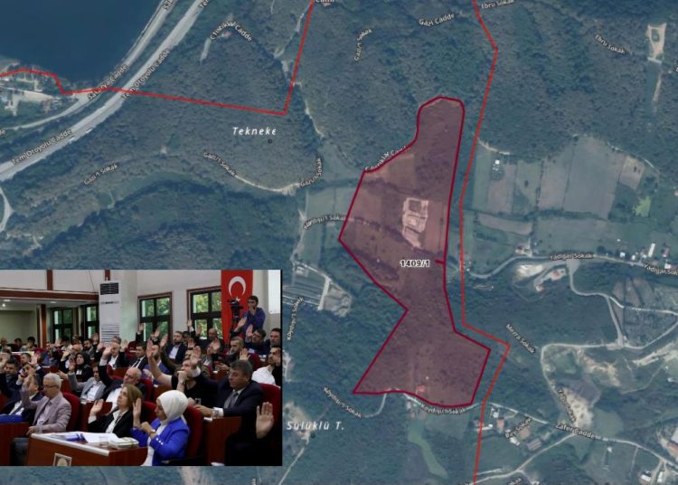 Kuzey Ormanları Sapanca mevkimize bir hançer daha