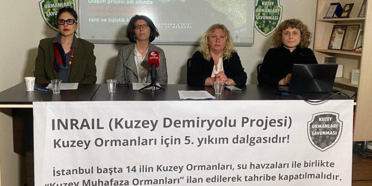 Kuzey Ormanları’nda Beşinci Mega Yıkım Dalgası: INRAIL projesini durdurun!